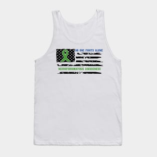 No One Fights Alone Neurofibromatosis Awareness Tank Top